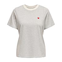 PISA PRINT TOP STRIPES - JDY