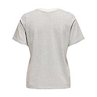 PISA PRINT TOP STRIPES - JDY