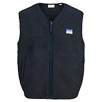 POCKY TEDDY VEST NAVY - Jack & Jones