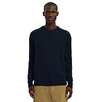 RAI KNIT CREW NECK SKY CAPTAIN - Selected