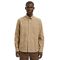 REG BLAKE CHECK SHIRT SAND - Selected
