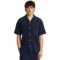RELAX JERSEY SHIRT SKY CAPTAIN - Selected