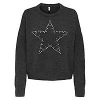 RENATA DARK GREY SILVER BLING - Only