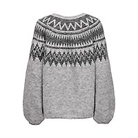 REYKJA KNIT WHITE CAP GRAY  - Only