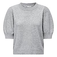 RICA PULLOVER LIGHT GREY - Only