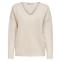 RICA V NECK PULL BIRCH - Only