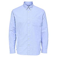 RICK OX SHIRT LIGHT BLUE - Selected