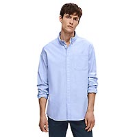 RICK OX SHIRT LIGHT BLUE - Selected