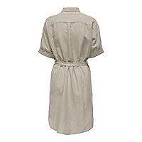 SALLY LINEN DRESS MOONBEAM - JDY