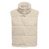 SANDRA TEDDY WAISTCOAT STONE - Only