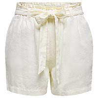 SAY LINEN SHORTS WHITE - JDY