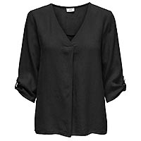 SAY LINEN TOP BLACK - JDY