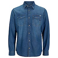 SHERIDAN SHIRT MED BLUE DENIM - Jack & Jones