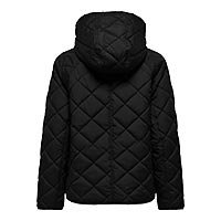 SIGGA QUILTED JACKET BLACK - Only