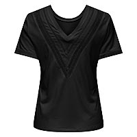 SIGRID TOP BLACK - Only