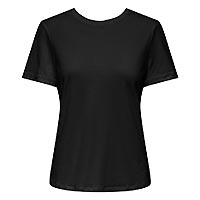 SIGRID TOP BLACK - Only