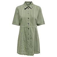 SILLA BUTTON DRESS MERMAID - Only