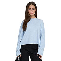 SIMONI PULL CASHMERE BLUE - Only