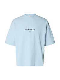 SLHBOXYLIAM SS ONECK TEE HOTEL AMOUR SKYWAY - Selected
