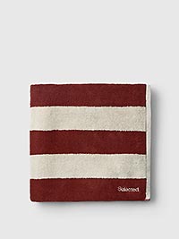 SLHGIO TOWEL BIRCH STRIPES - Selected