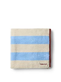 SLHGIO TOWEL CASHMERE BLUE STRIPES - Selected