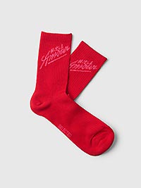 SLHMORTEN AMOUR SOCK POINSETTIA - Selected
