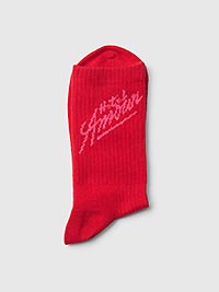 SLHMORTEN AMOUR SOCK POINSETTIA - Selected