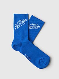 SLHMORTEN AMOUR SOCK VICTORIA BLUE - Selected