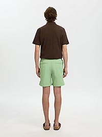 SLHREGULARAIDEN SWIMSHORTS ASPEN GREEN - Selected