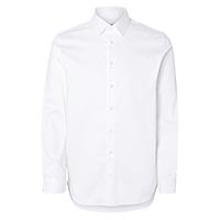 SLIM PERF SHIRT BRIGHT WHITE - Selected