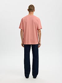 SLMASPEN SS ONECK TEE NOOS ROSE DAWN - Selected