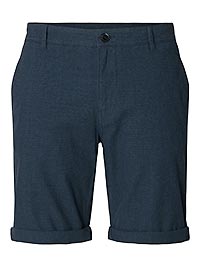 SLMSLIMLUTON MILES FLEX SHORTS DARK SAPPHIRE - Selected