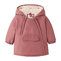SNOW JACKET SOLID ROSE - Lil Atelier