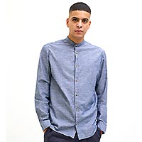 SUMMER BAND SHIRT DENIM - Jack & Jones