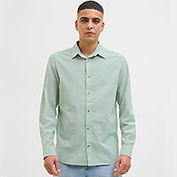 SUMMER SHIRT ICEBERG GREEN - Jack & Jones