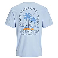 SUMMER VIBES TSHIRT BLUE - Jack & Jones