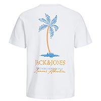 SUMMER VIBES TSHIRT WHITE - Jack & Jones