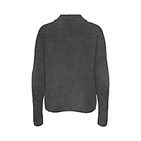 TALIO POLO DK GREY MELANGE - Only