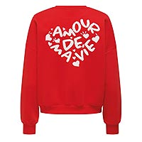 TAMMIE PRINT RED AMOUR - Only