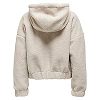 TANJA TEDDY JACKET STONE - Only