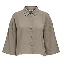 THEIS LIFE CROP SHIRT WVN BIRNDLE - JDY