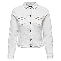 TIA JACKET DENIM BLANC - Only