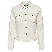 TIA JACKET DENIM ECRU - Only