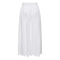 TULUM MAXI SKIRT BRIGHT WHITE - Only