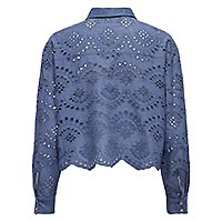 VALAIS LS SHIRT INDIGO - Only