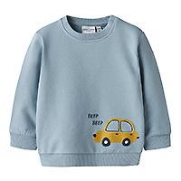 VONNE SWEAT CAR BLUE - Name it