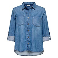 YASMIN SHIRT MED BLUE - Only