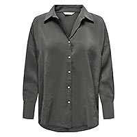 ZAZIMA LOOSE SHIRT PHANTOM - Only