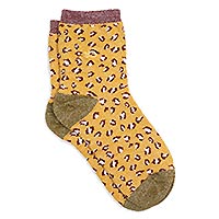 SOCKS GLITTER LEO JAUNE - Billybelt