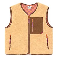 VESTE SHERPA BEIGE - Billybelt